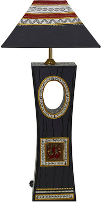 37% OFF on Aapno Rajasthan Hand Cut and Painted Wooden Shade Table Lamp(6 inch, Black, Grey) 37% OFF on Aapno Rajasthan Hand Cut and Painted Wooden Shade Table Lamp(6 inch, Black, Grey)