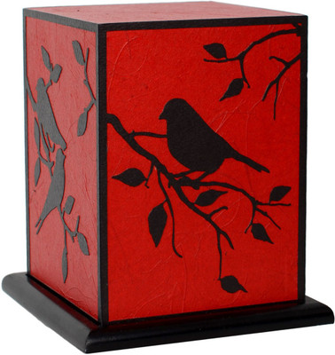 

Shady Ideas SONGBIRD LED Table Lamp(17.78 cm, Red)