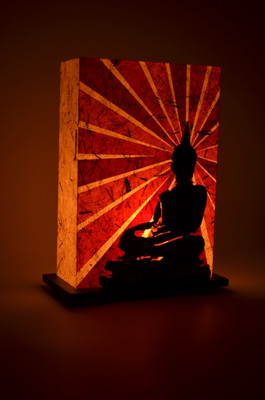 

Shady Ideas Sunrise Buddha LED Table Lamp(Beige, Orange, Yellow, Red)