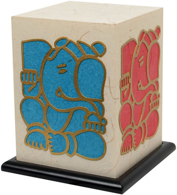 

Shady Ideas GANESH VIGNESHWAR ACRYLIC LED Table Lamp(17.7 cm, Multicolor)