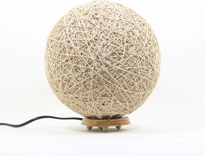 

Eartho TableLargeBeige Table Lamp(24 cm, Beige)