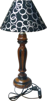 

Golddust Designer Wood Table Lamp(47 cm, Multicolor)