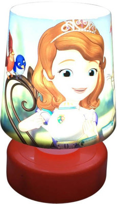 

Funcart Funcart Sofie princess Pat Design LED Changing Table night Lamp ( 3 AAA battery not included) Table Lamp(11 cm, Multicolor)