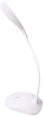 

Tuzech Elegant Sleek Gooseneck Study Cum Light Touch Panel Control Table Lamp(40 cm, White)