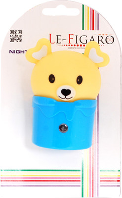 

Le Figaro Teddy Bear Night Lamp(7 cm, Blue)