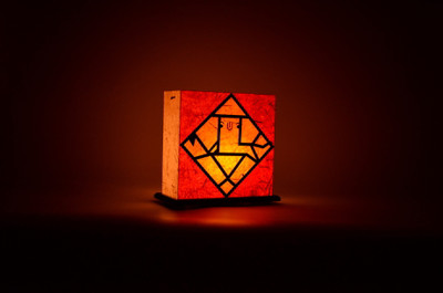 

Shady Ideas Ekadanta LED Table Lamp(Beige, Red, Black)