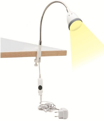 

Renata LED Clamp Light - Illumina - NW - GR Table Lamp(25 cm, Grey, White)