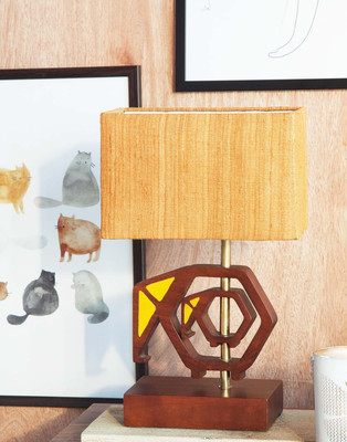 

Orange Tree Effifant Table Lamp(13 cm, Mustard and Brown)