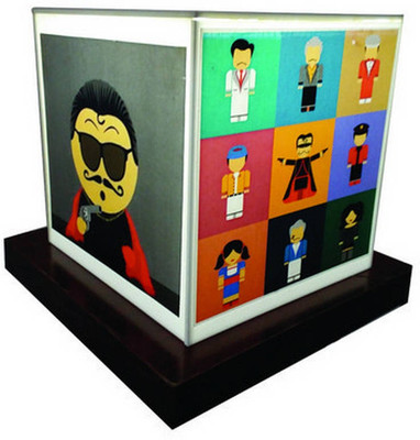 

Apeksha Arts Andaz Apna Apna Table Lamp(20.32 cm, Multicolor)