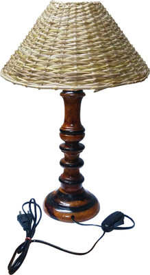 

Golddust Designer Wood Table Lamp(47 cm, Multicolor)