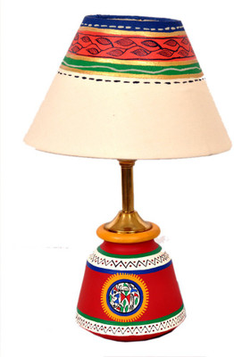

Vareesha Vacl004 Table Lamp(31 cm, Red)