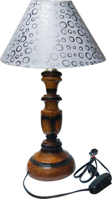 

Golddust Designer Wood Table Lamp(47 cm, Multicolor)