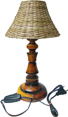 

Golddust Designer Wood Table Lamp(47 cm, Multicolor)