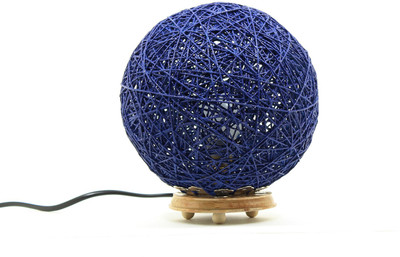 

Eartho TableMediumBlue Table Lamp(18 cm, Blue)