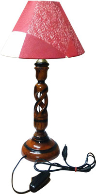

Golddust Designer Wood Table Lamp(47 cm, Multicolor)