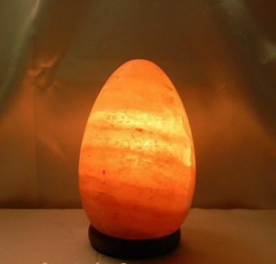 

MTS Shivling shape Table Lamp(15 cm, Orange)