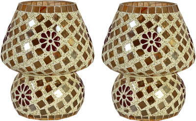 AFAST AFAST Multicolor Hand Decorative Designer Table Lamp BZ0049 Table Lamp(14 cm, Multicolor)