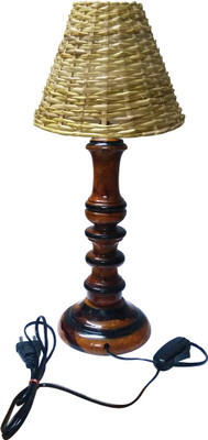 

Golddust Designer Wood Table Lamp(47 cm, Multicolor)