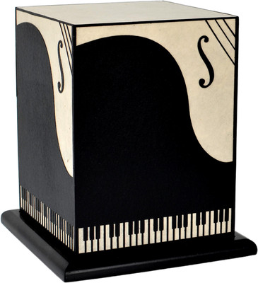 

Shady Ideas SYMPHONY LED Table Lamp(18 cm, Beige, Black)