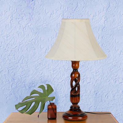 

Yashasvi Francesca Khadi Table Lamp(45 cm, Porcelain)