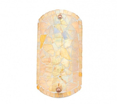 

Fos Lighting Golden Tukri Single Night Lamp(21.59 cm, Golden)