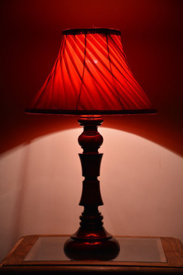 

Yashasvi Decor Table Lamp(40.64 cm, Red)