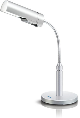 

Philips FDS500 EyeCare Table Lamp(33 cm, Silver)