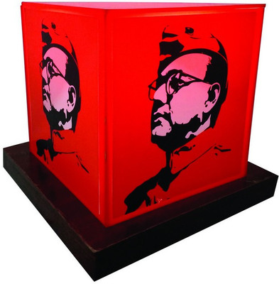 

Apeksha Arts Subhash Chandra Bose Table Lamp(20.32 cm, Multicolor)