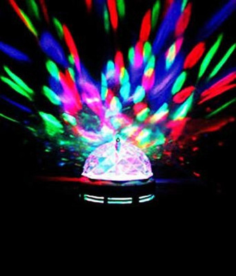 

MTC Rotating Party Disco Bulb Led Night Lamp(14 cm, Blue)
