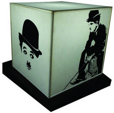

Apeksha Arts Charlie Chaplin Table Lamp(20.32 cm, Multicolor)