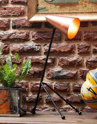 

Orange Tree Icosa Copper Table Lamp(60.9 cm, Brown)