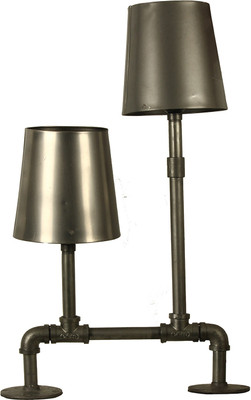 

The Decor Mart Metal Table Lamp(68.58 cm, Grey)