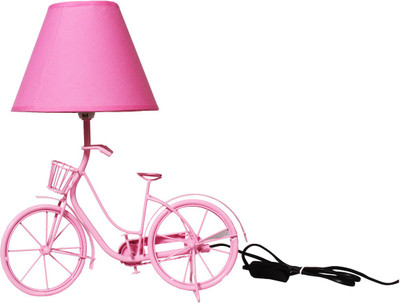 

The Craz Me Light It Up Vintage Cycle Table Lamp(40 cm, Pink)