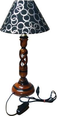 

Golddust Designer Wood Table Lamp(47 cm, Multicolor)