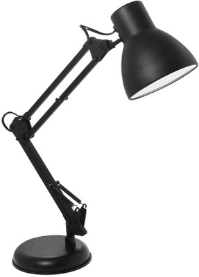 

Fab Interia Swing Arms Black Metalic Reading Lamp with C Clamp Study Lamp(54 cm, Black)