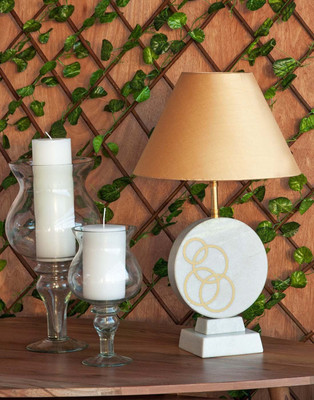 

Orange Tree Margo Table Lamp(30 cm, White)