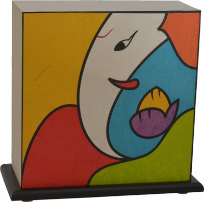

Shady Ideas Omkara LED Table Lamp(Multicolor)