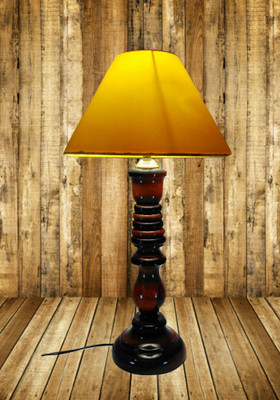 

Woodly Plain Yellow Table Lamp(45 cm, Yellow)