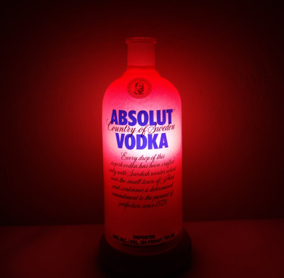 

Kavi The Poetry-Art Project Vodka Night Lamp(30 cm, Pink)