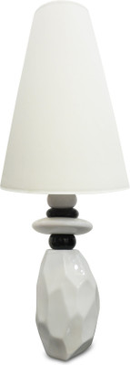 

Calmistry Long White Ceramic Table Lamp(57.5 cm, Multicolor)