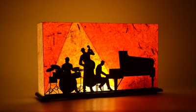 

Shady Ideas Jazzification LED Table Lamp(Multicolor)