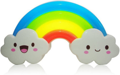 

Le Figaro RAINBOW Night Lamp(5.5 cm, Multicolor)