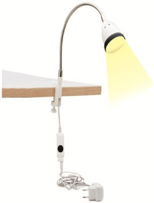 

Renata LED Clamp Light - Illumina - NW - BLK Table Lamp(25 cm, Black, White)