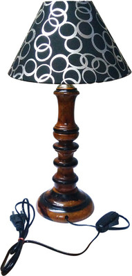 

Golddust Designer Wood Table Lamp(47 cm, Multicolor)