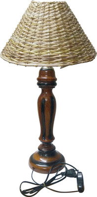 

Golddust Designer Wood Table Lamp(47 cm, Multicolor)