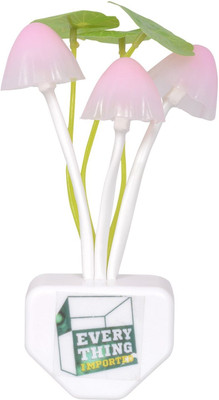 

Everything Imported Environment Friendly Energy Efficient Colorful Mushroom LED Night Table Lamp(10 cm, Multicolor)