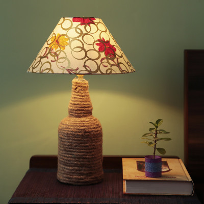 STYLE HOME LS-130 Table Lamp(35 cm, Brown)
