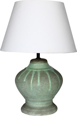 

The Decor Mart Green Ceramic Table Lamp(40.64 cm, Green)