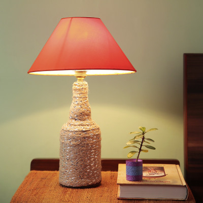 STYLE HOME LS-142 Table Lamp(35 cm, Brown)