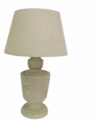 

The Decor Mart Office and Home Table Lamp(27 cm, White)